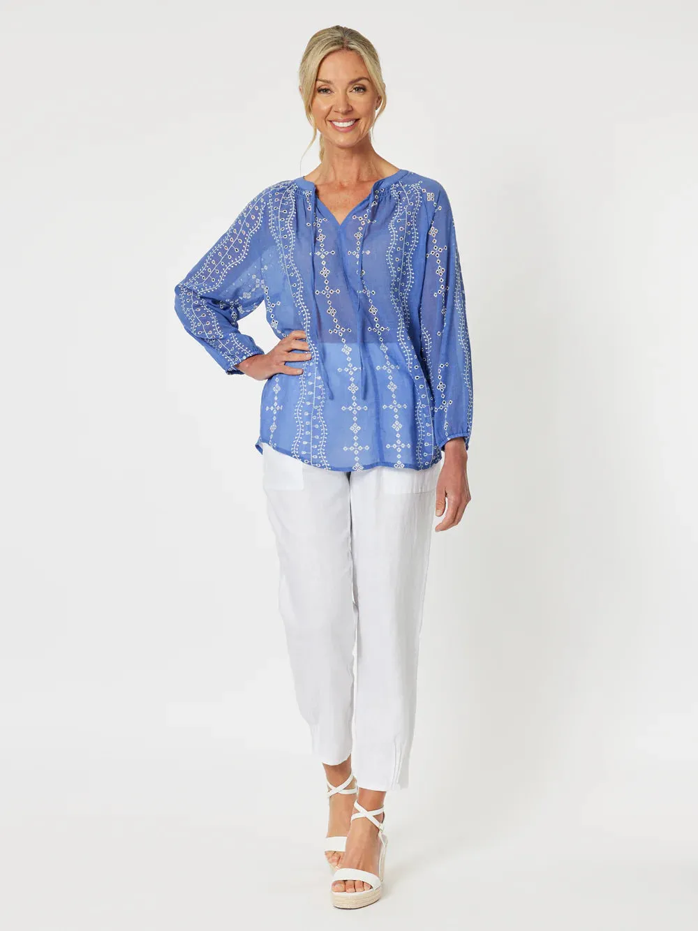 Gordon Smith Lizzy Embrodiered Tunic 45605