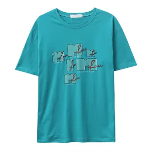 “GRAFFITI-ART” ROUND NECK T-SHIRT W102604