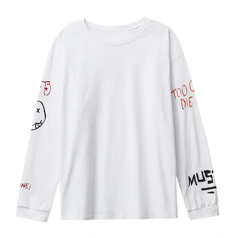 “GRAFFITI-ART” ROUND NECK T-SHIRT W102604