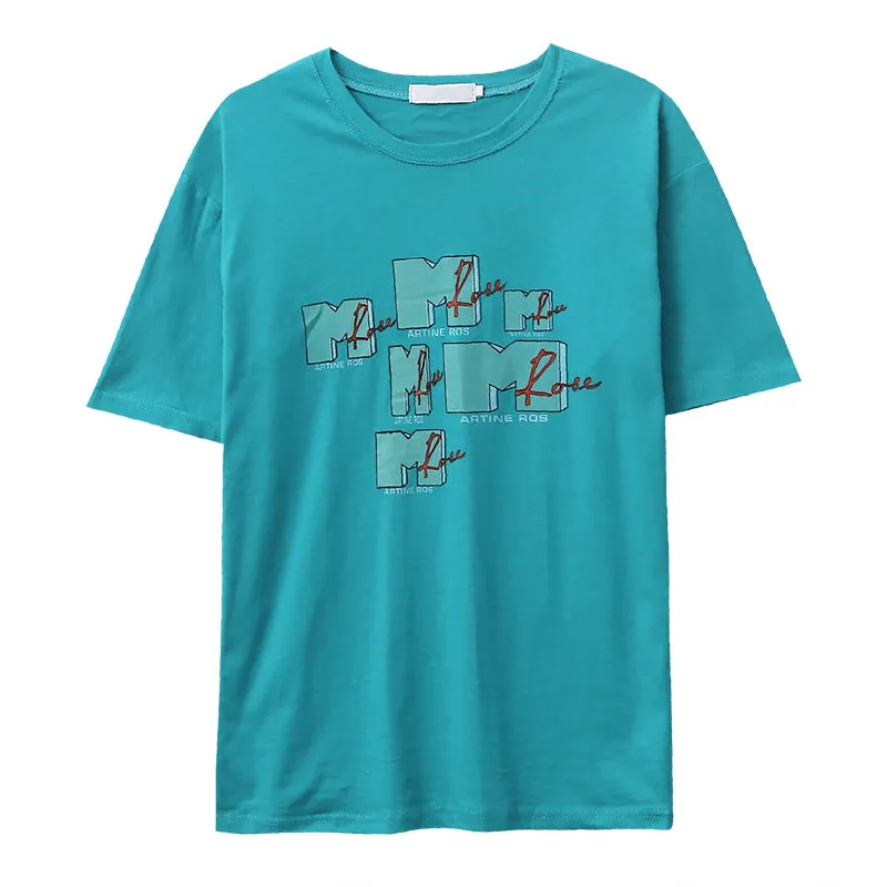 “GRAFFITI-ART” ROUND NECK T-SHIRT W102604