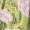Green Floral Satin Batwing Top Wrap Skirt Midi Dress