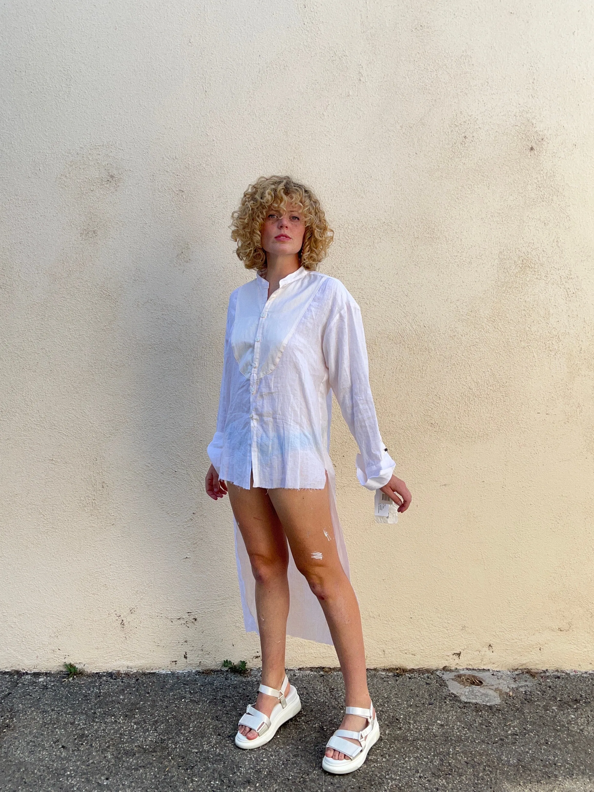 Greg Lauren High-Low Tunic