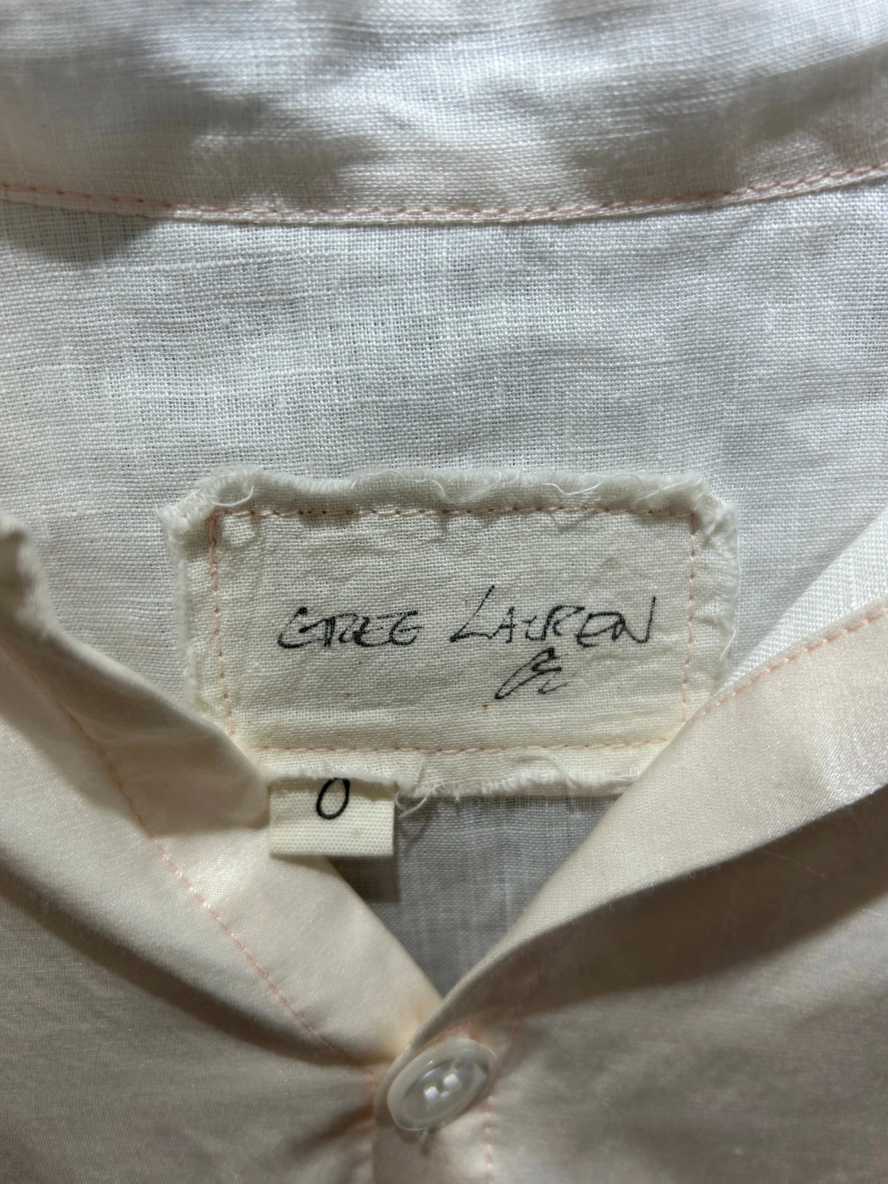 Greg Lauren High-Low Tunic