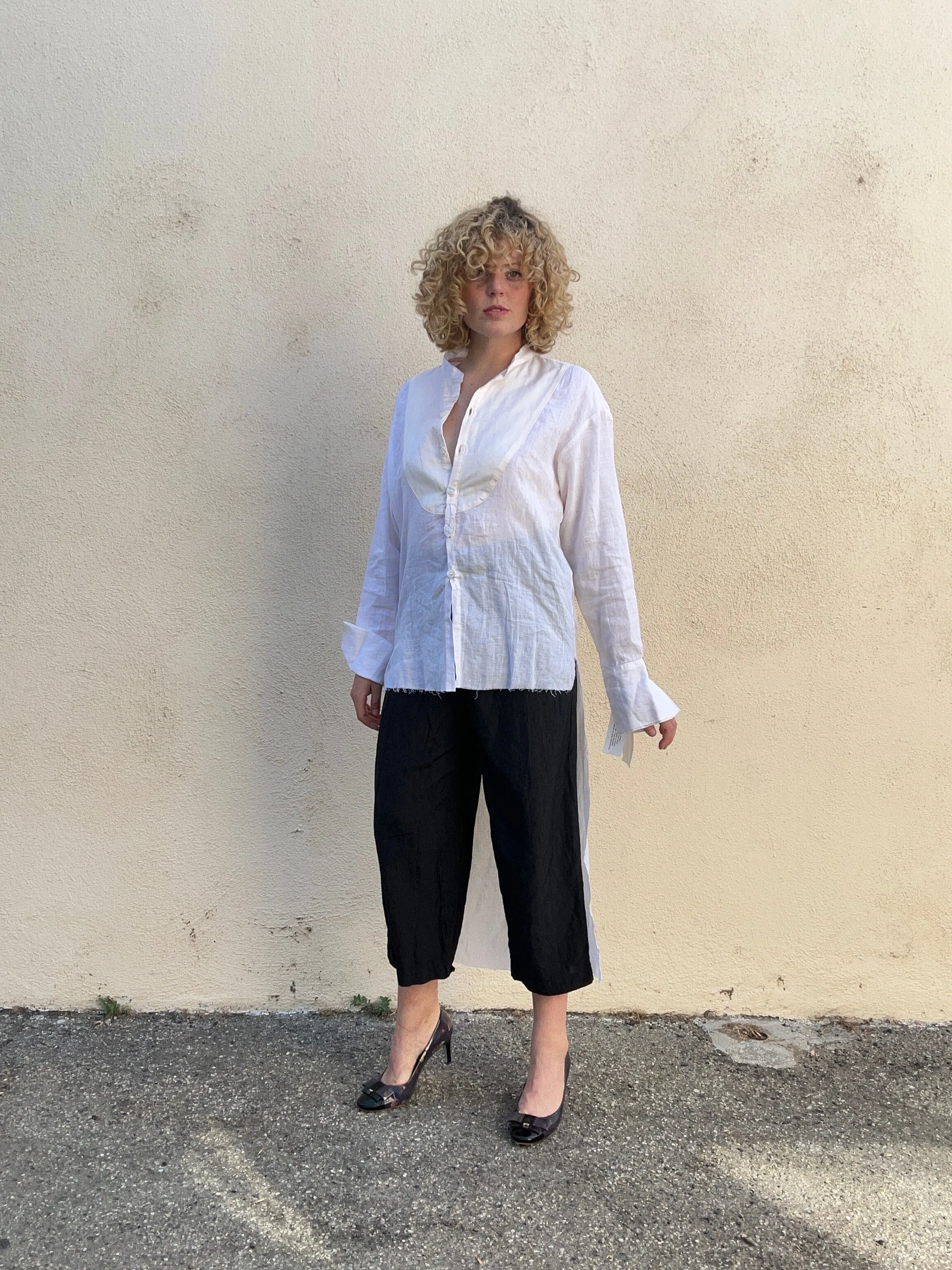 Greg Lauren High-Low Tunic