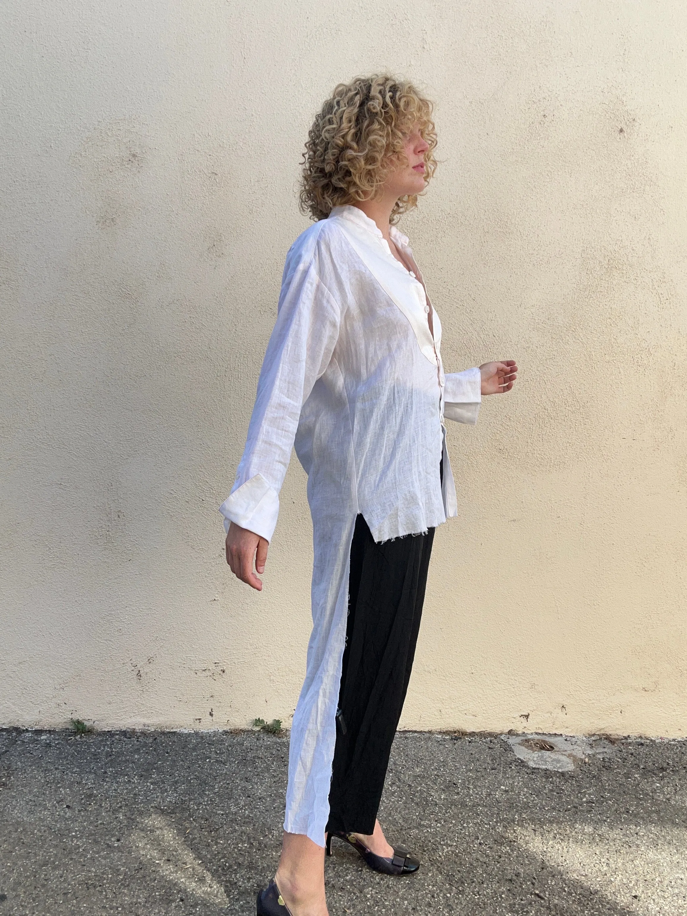 Greg Lauren High-Low Tunic