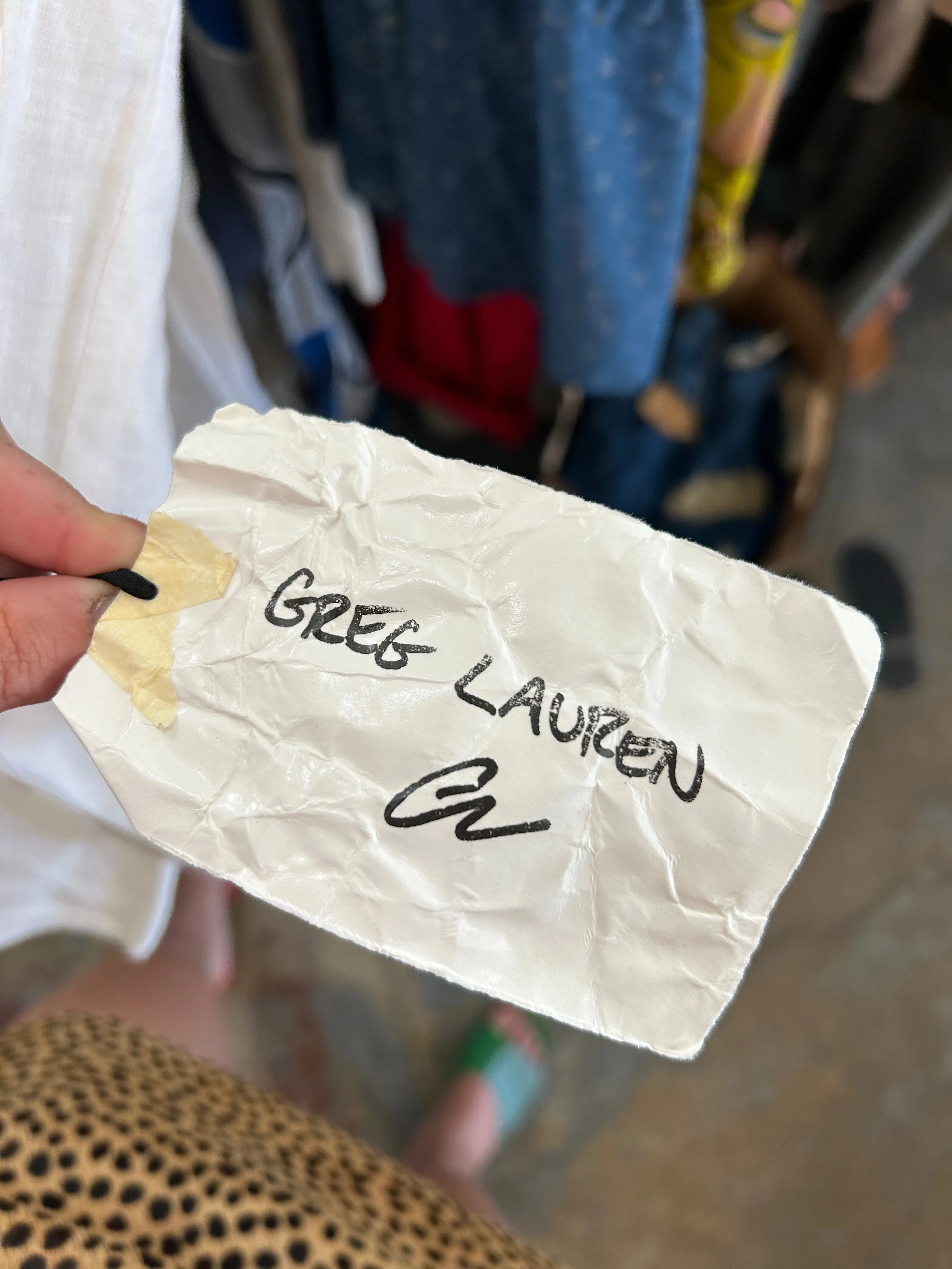Greg Lauren High-Low Tunic