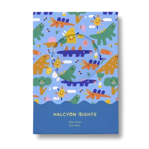 Halcyon Nights Dino Days Baby Wrap (Swaddle)