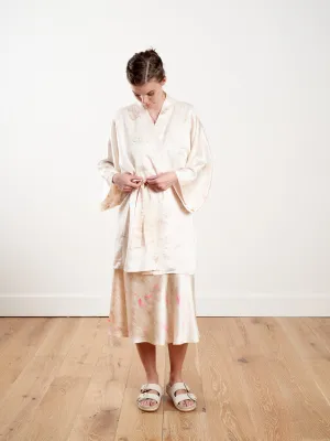half kimono - carnation rose