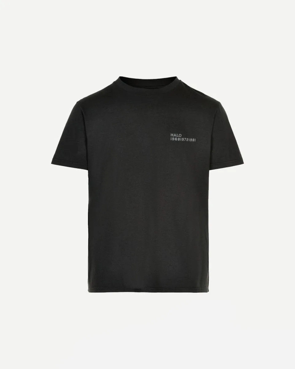 Halo Cotton Tee - Black