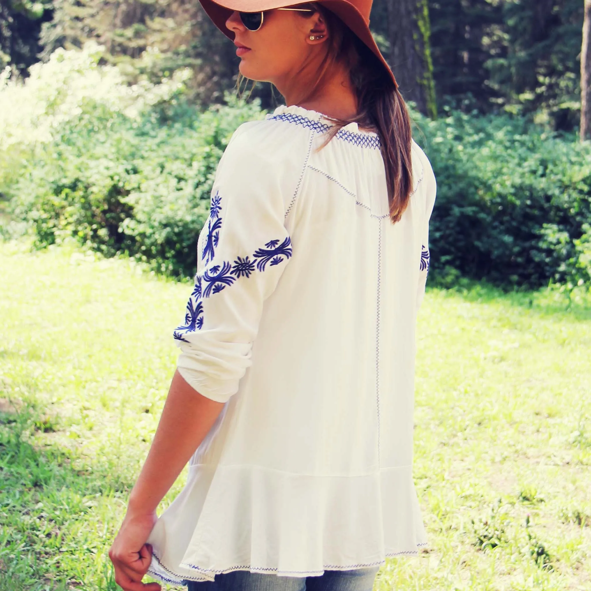 Harlow Embroidered Tunic