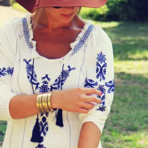Harlow Embroidered Tunic