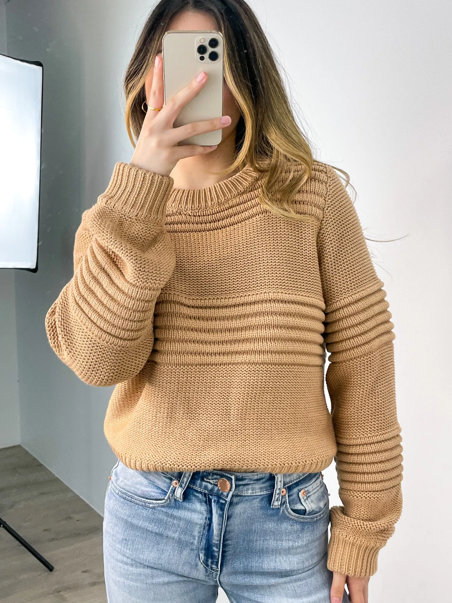 HARVEY KNIT - TAN