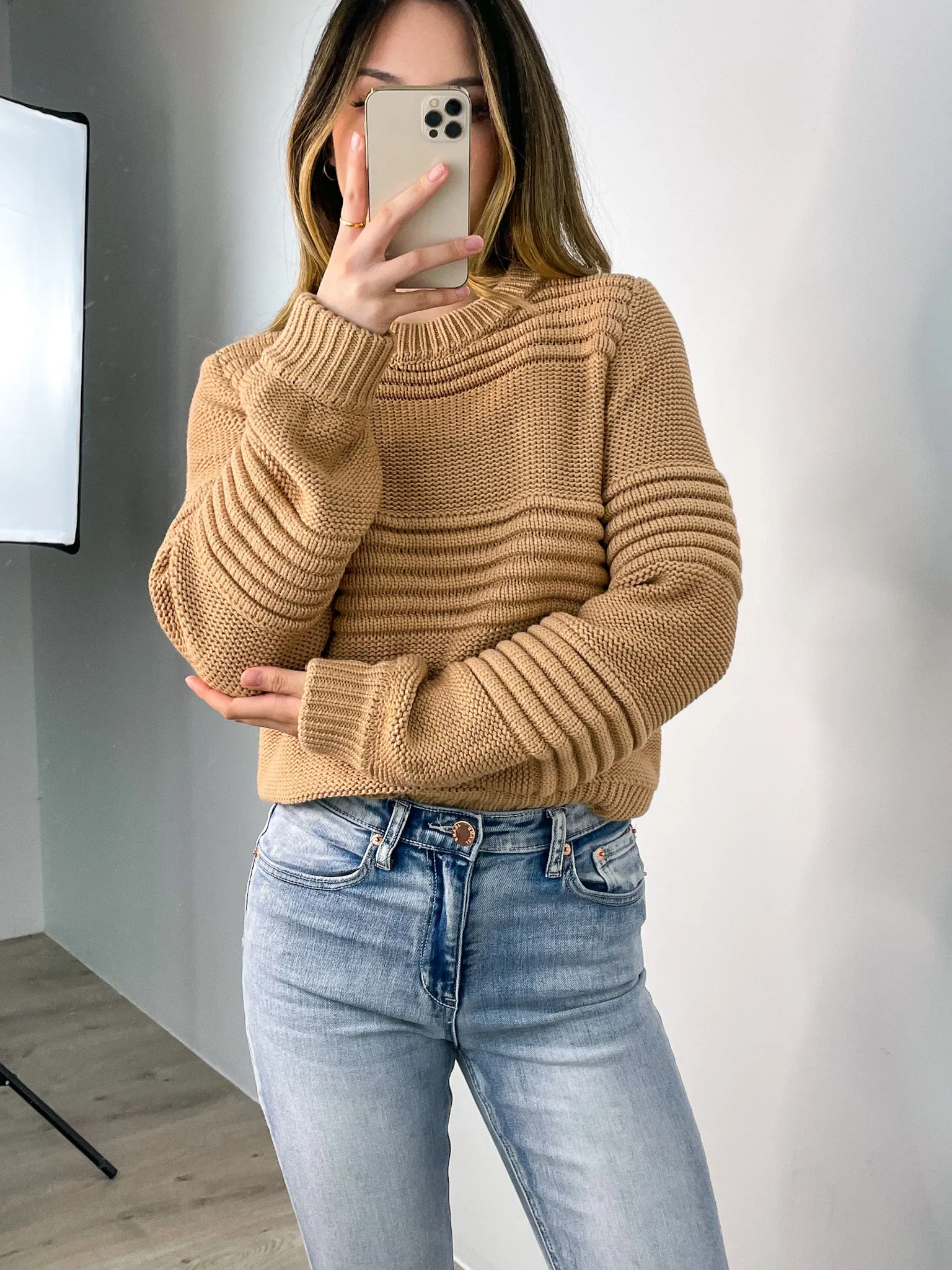 HARVEY KNIT - TAN