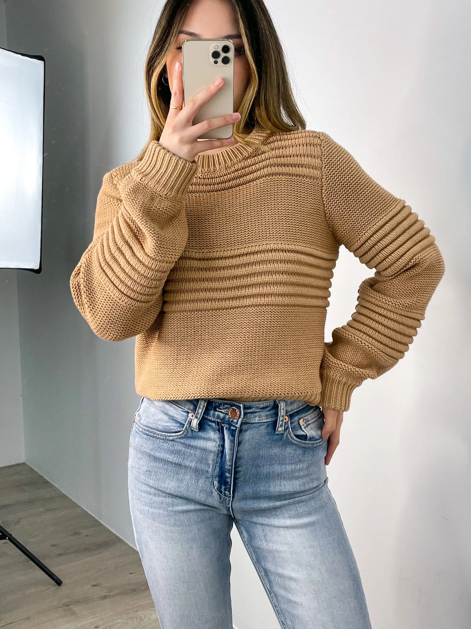 HARVEY KNIT - TAN