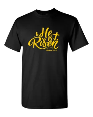 He is Risen t-shirt religious Easter T-shirt
