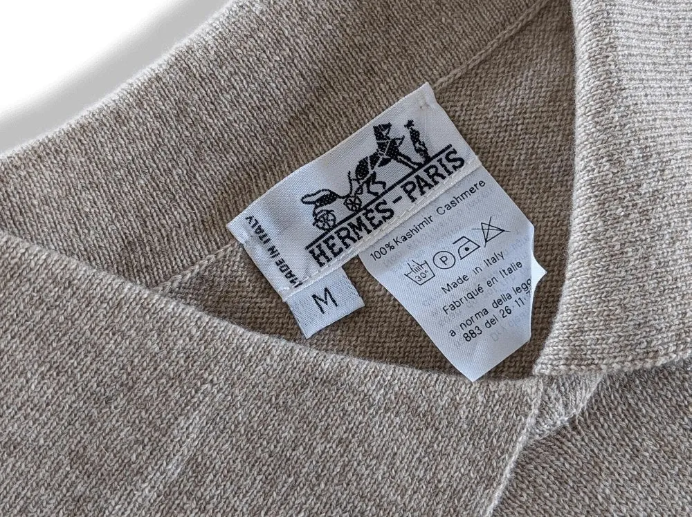 HERMES JUMPING Unisex 100% Cashmere 2 Turtlenecks & Polo Neck, New!