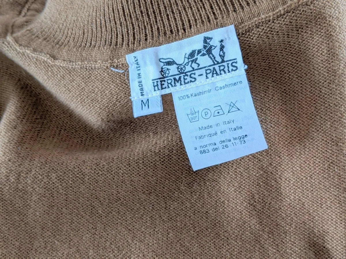 HERMES JUMPING Unisex 100% Cashmere 2 Turtlenecks & Polo Neck, New!