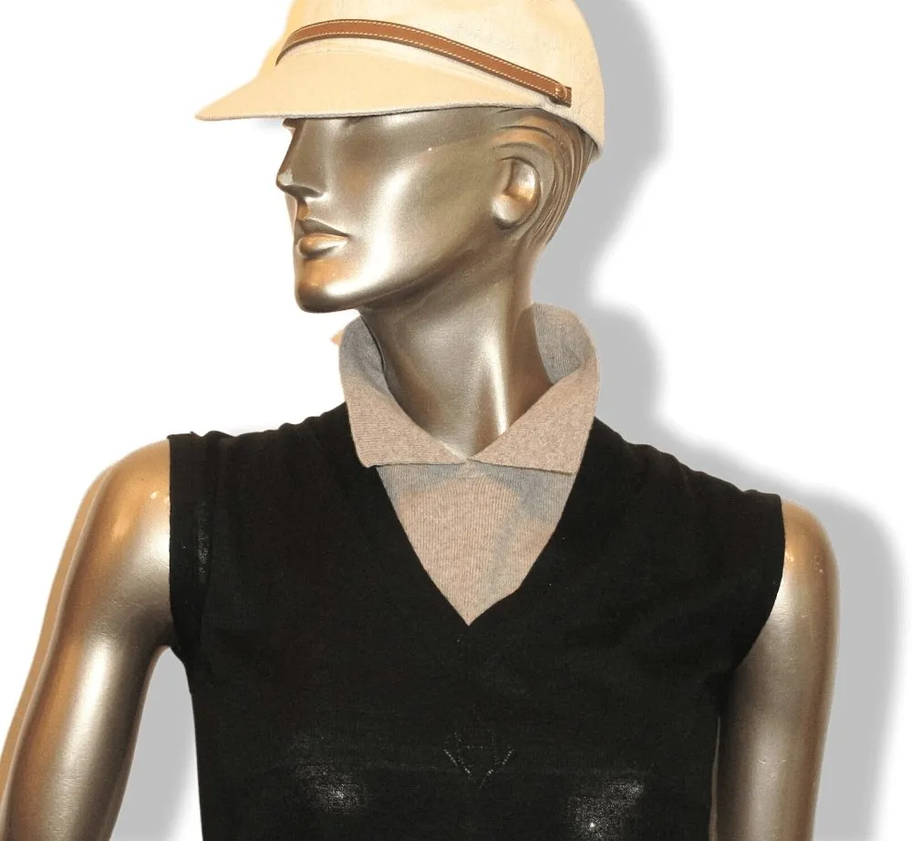 HERMES JUMPING Unisex 100% Cashmere 2 Turtlenecks & Polo Neck, New!