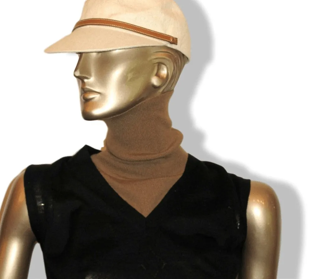 HERMES JUMPING Unisex 100% Cashmere 2 Turtlenecks & Polo Neck, New!
