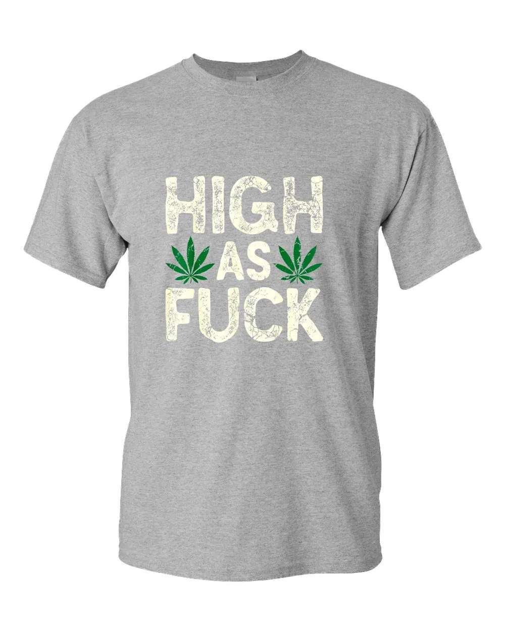 High as f**k t-shirt