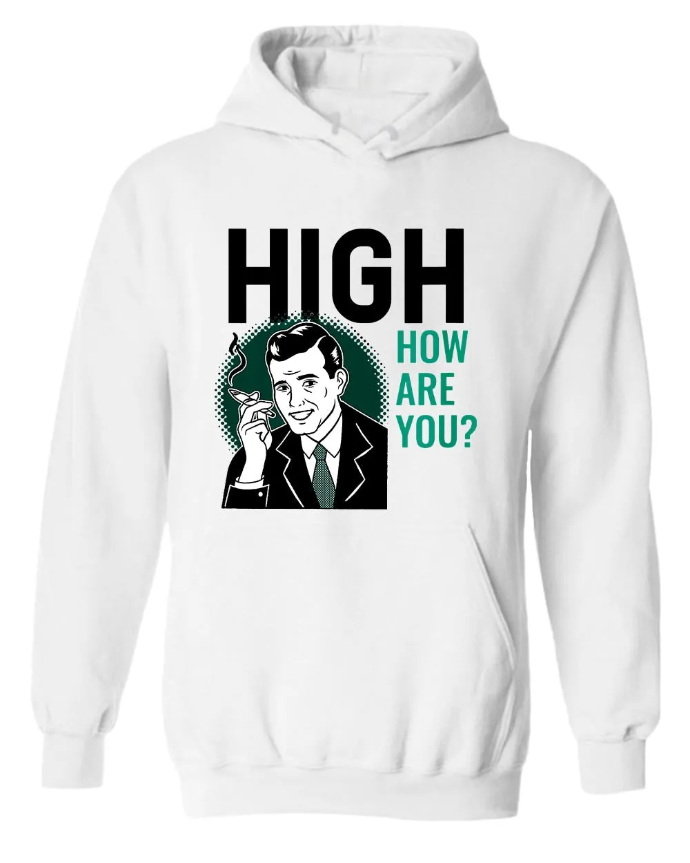 High how are you p*t hoodie