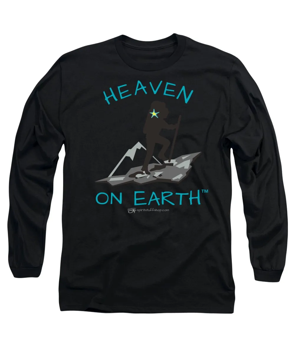 Hiker Heaven On Earth - Long Sleeve T-Shirt