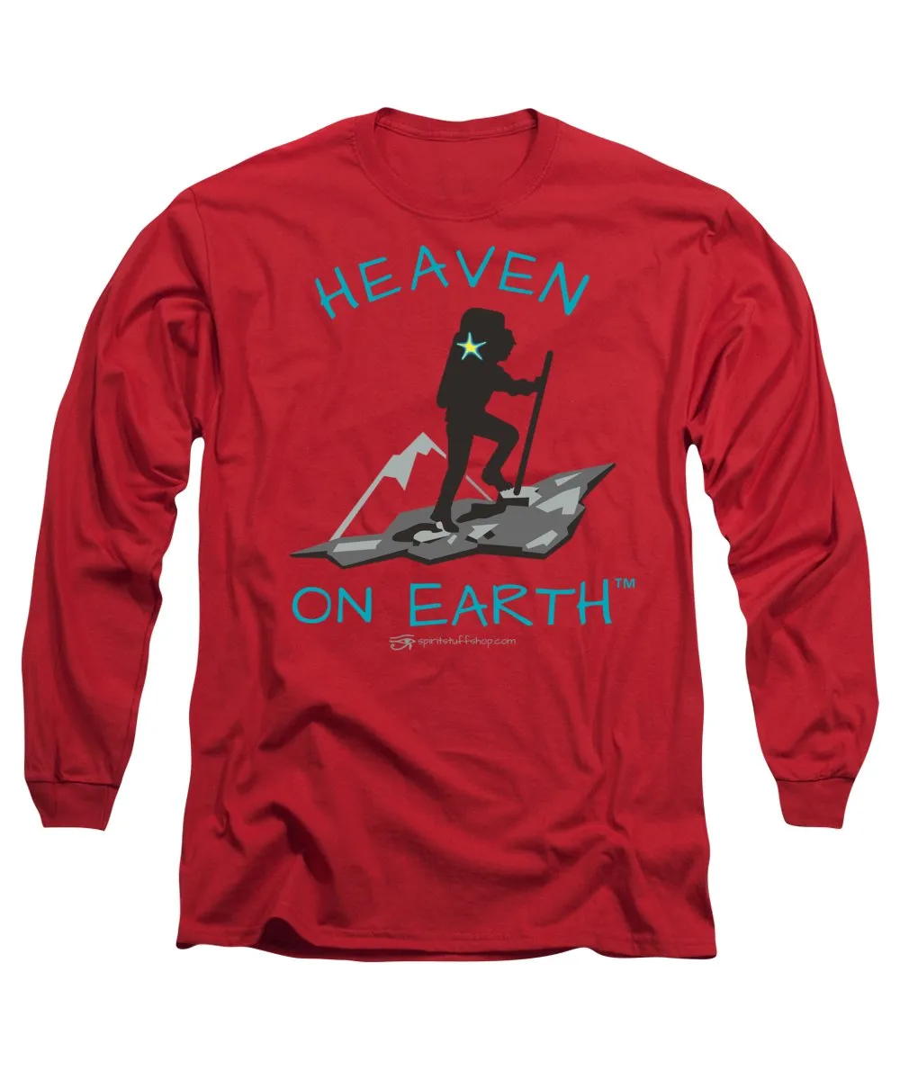 Hiker Heaven On Earth - Long Sleeve T-Shirt
