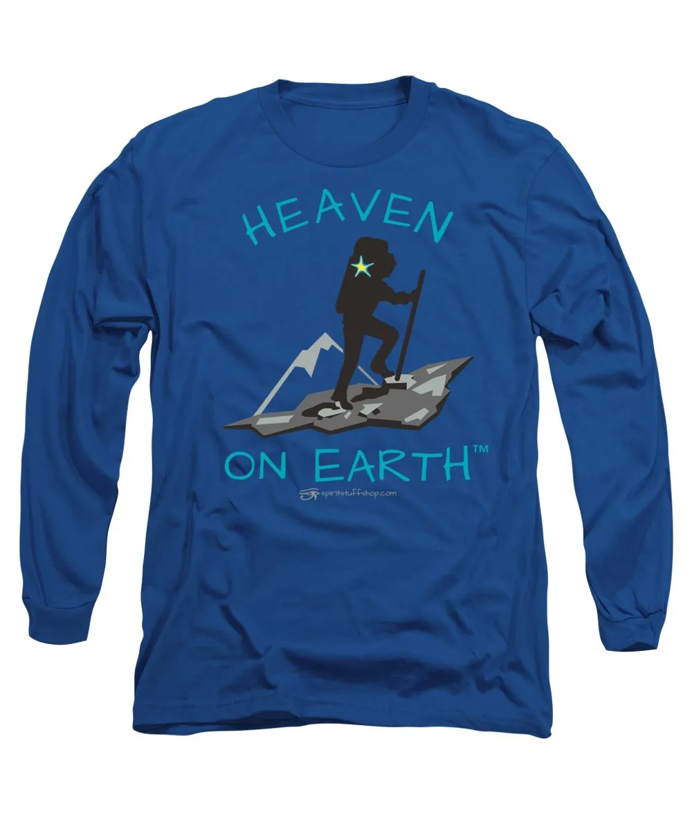 Hiker Heaven On Earth - Long Sleeve T-Shirt