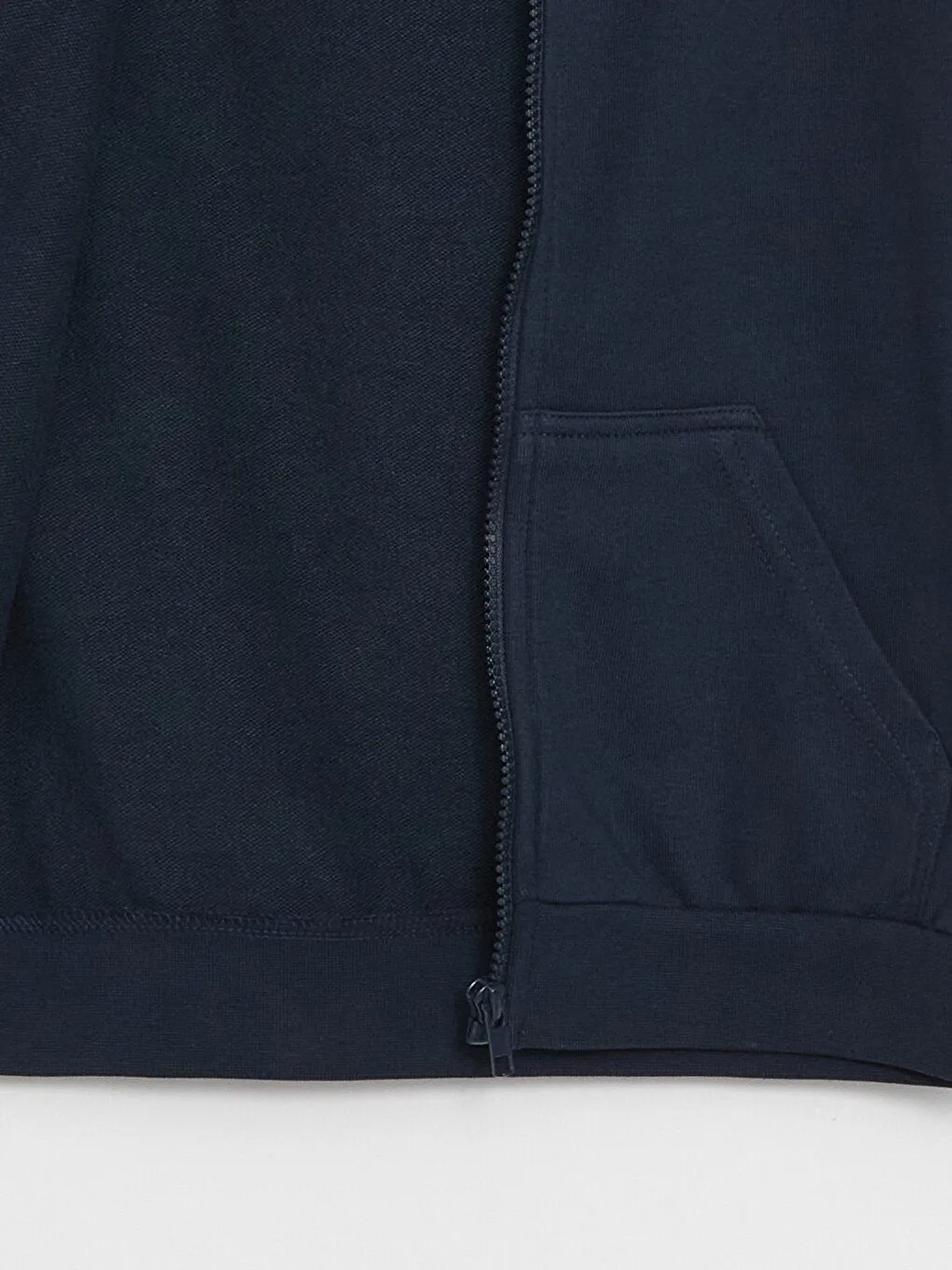 Hooded Basic Boys Zippered Vest