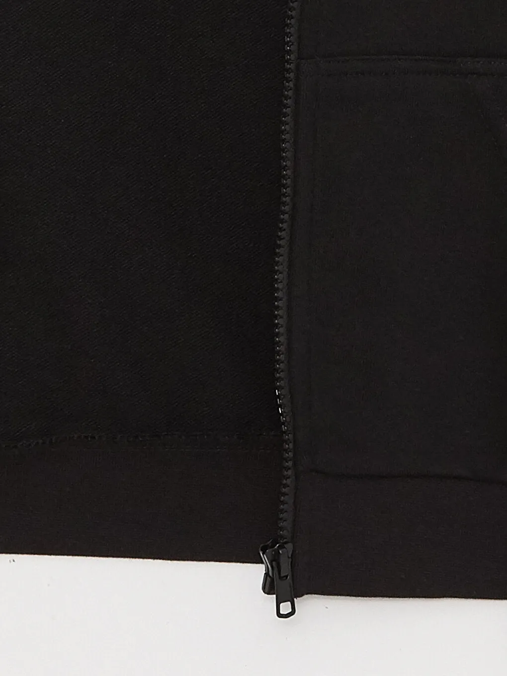 Hooded Basic Boys Zippered Vest