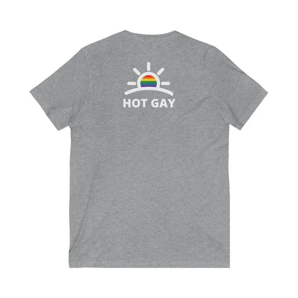 Hot Gay V-Neck T-shirt