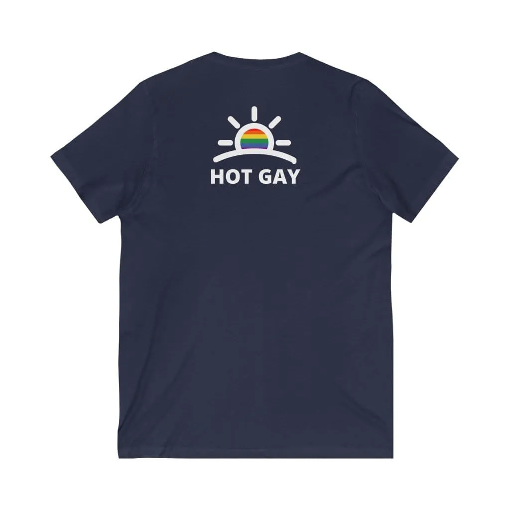 Hot Gay V-Neck T-shirt