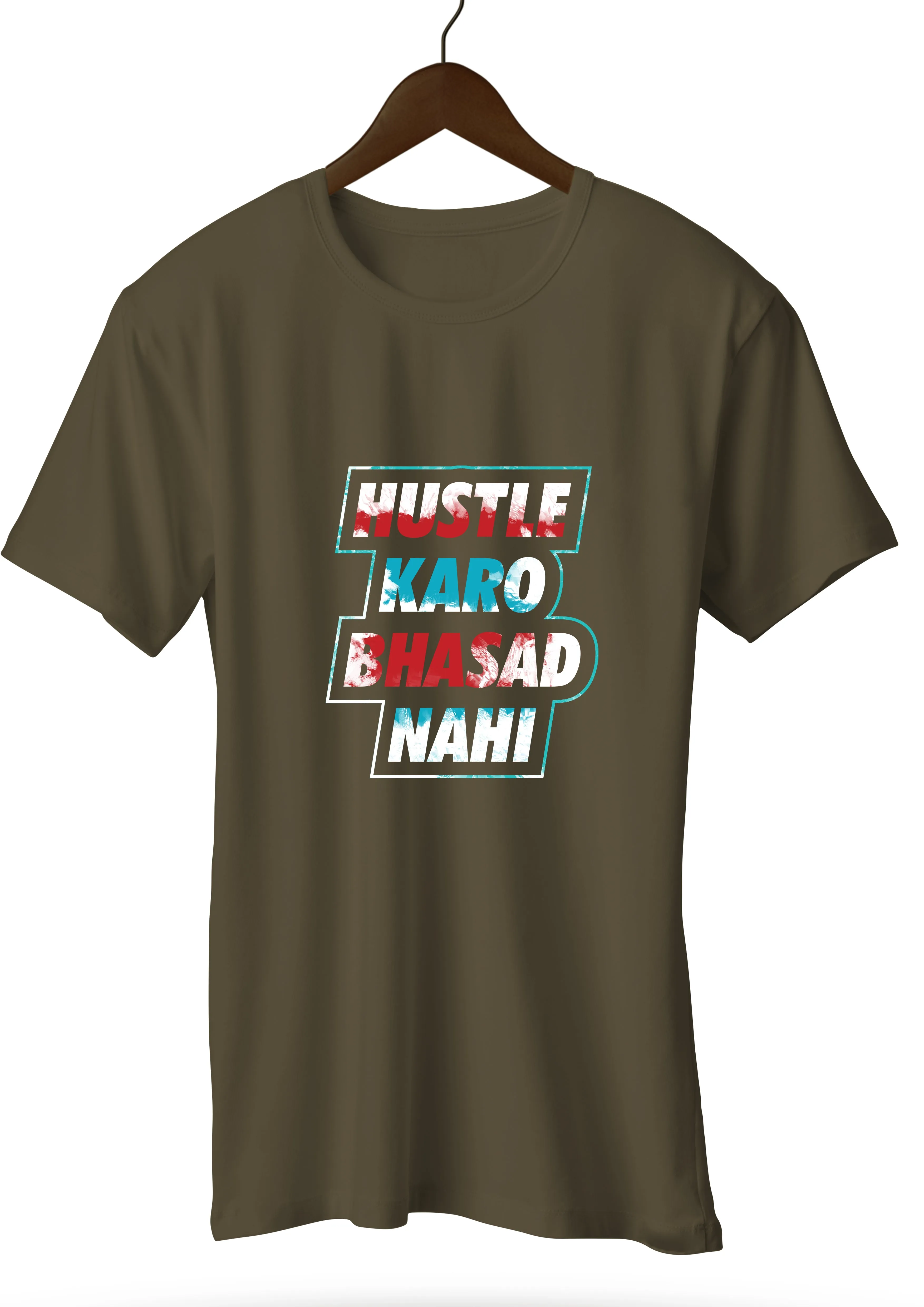 Hustle Red Cyan