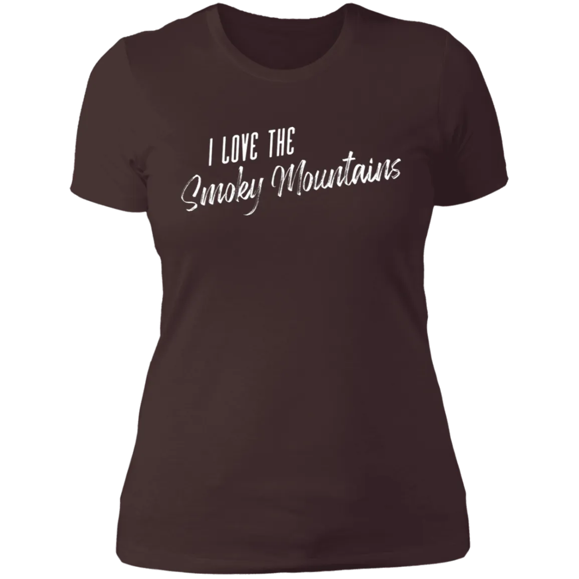 I Love the Smoky Mountains (White) - Women's Tee