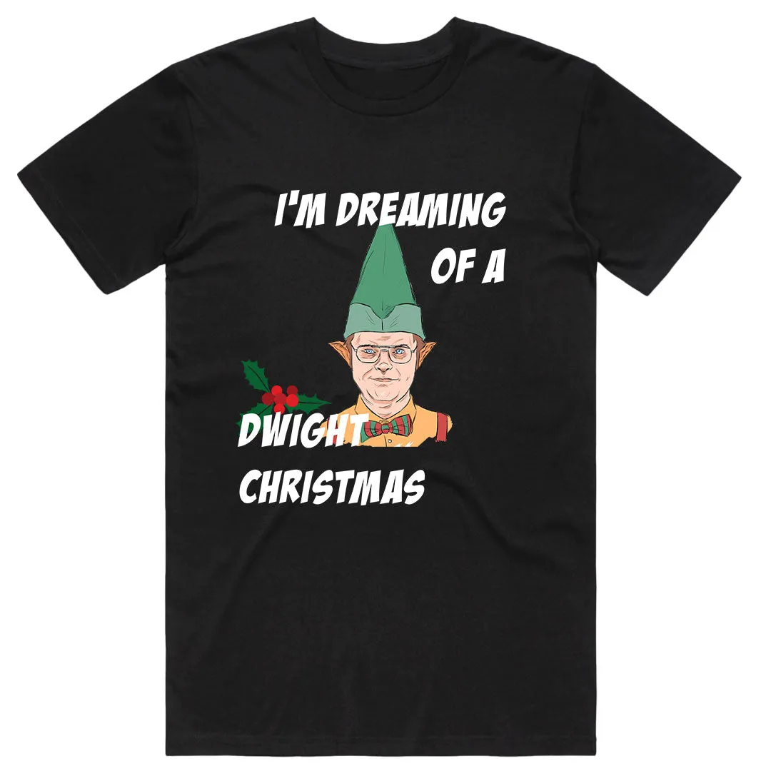 I'm Dreaming of a Dwight Christmas T-Shirt
