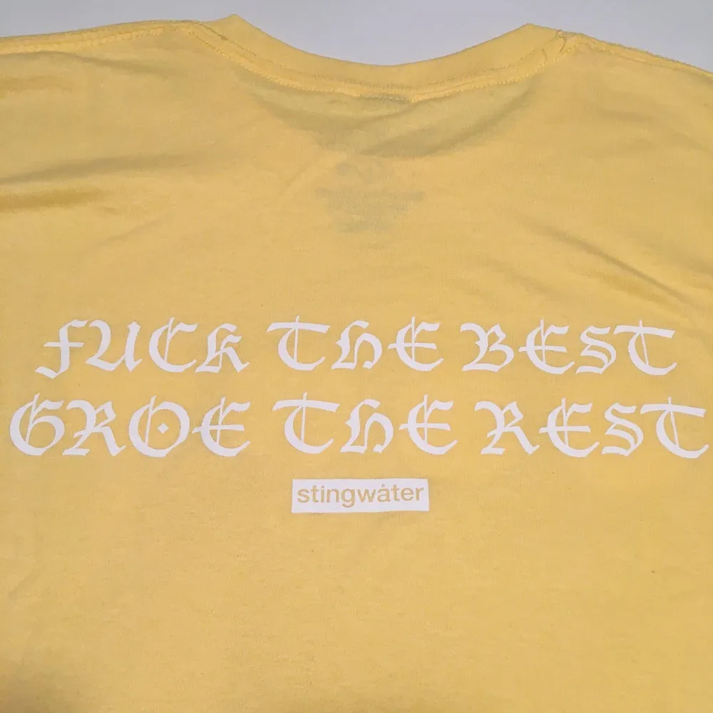 INDE T-Shirt Sun Faded Yellow