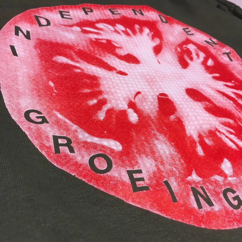 Independent Groeing Company Long Sleeve T Shirt Military Green