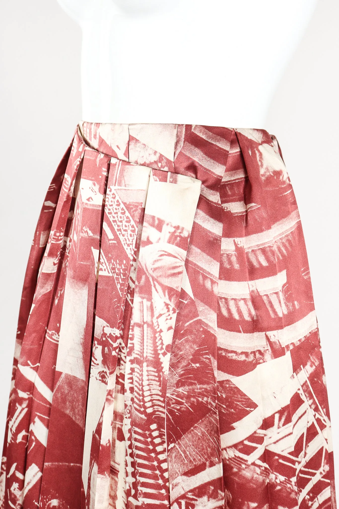 Industrial Women Pleated Skirt