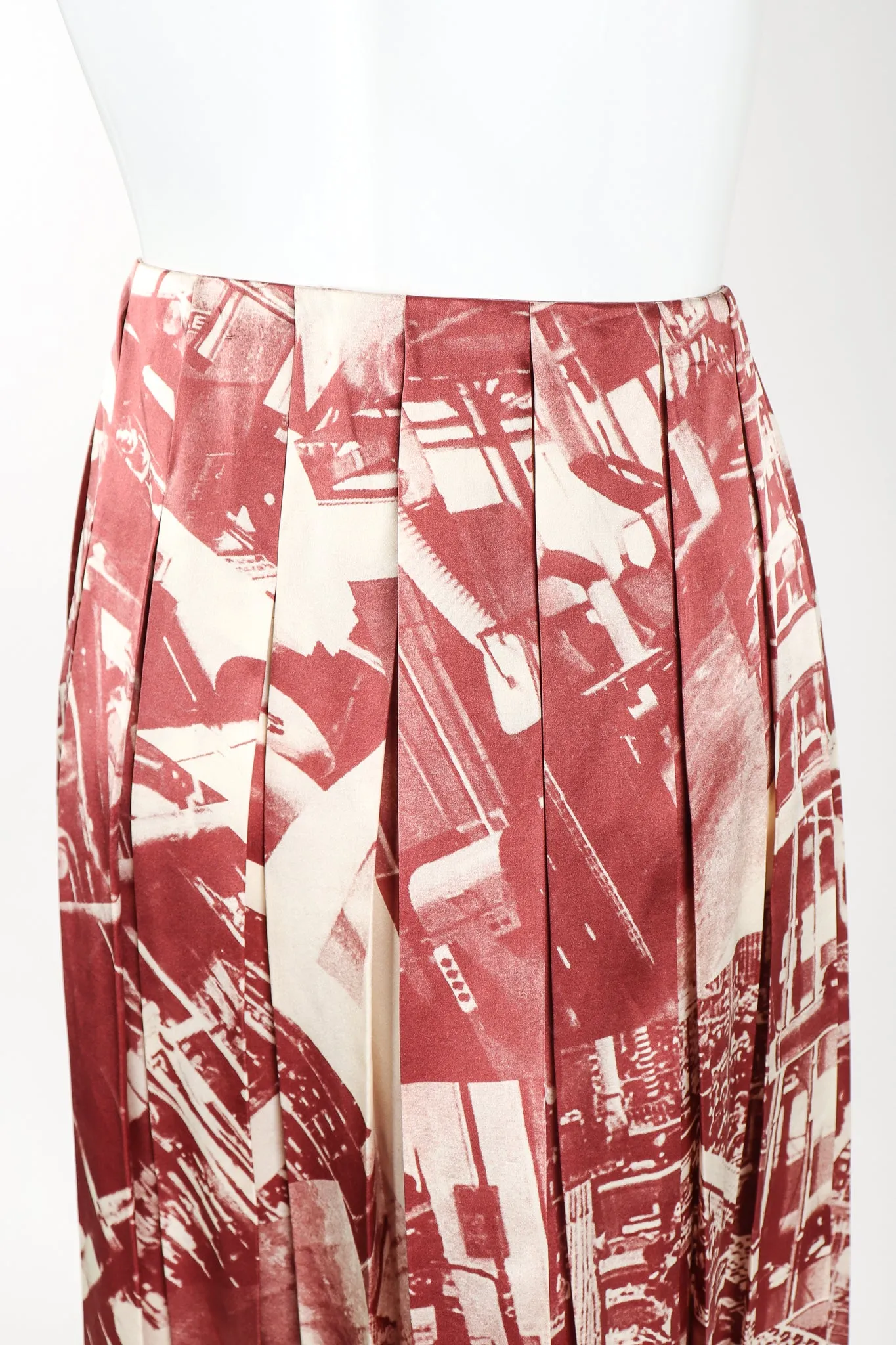 Industrial Women Pleated Skirt