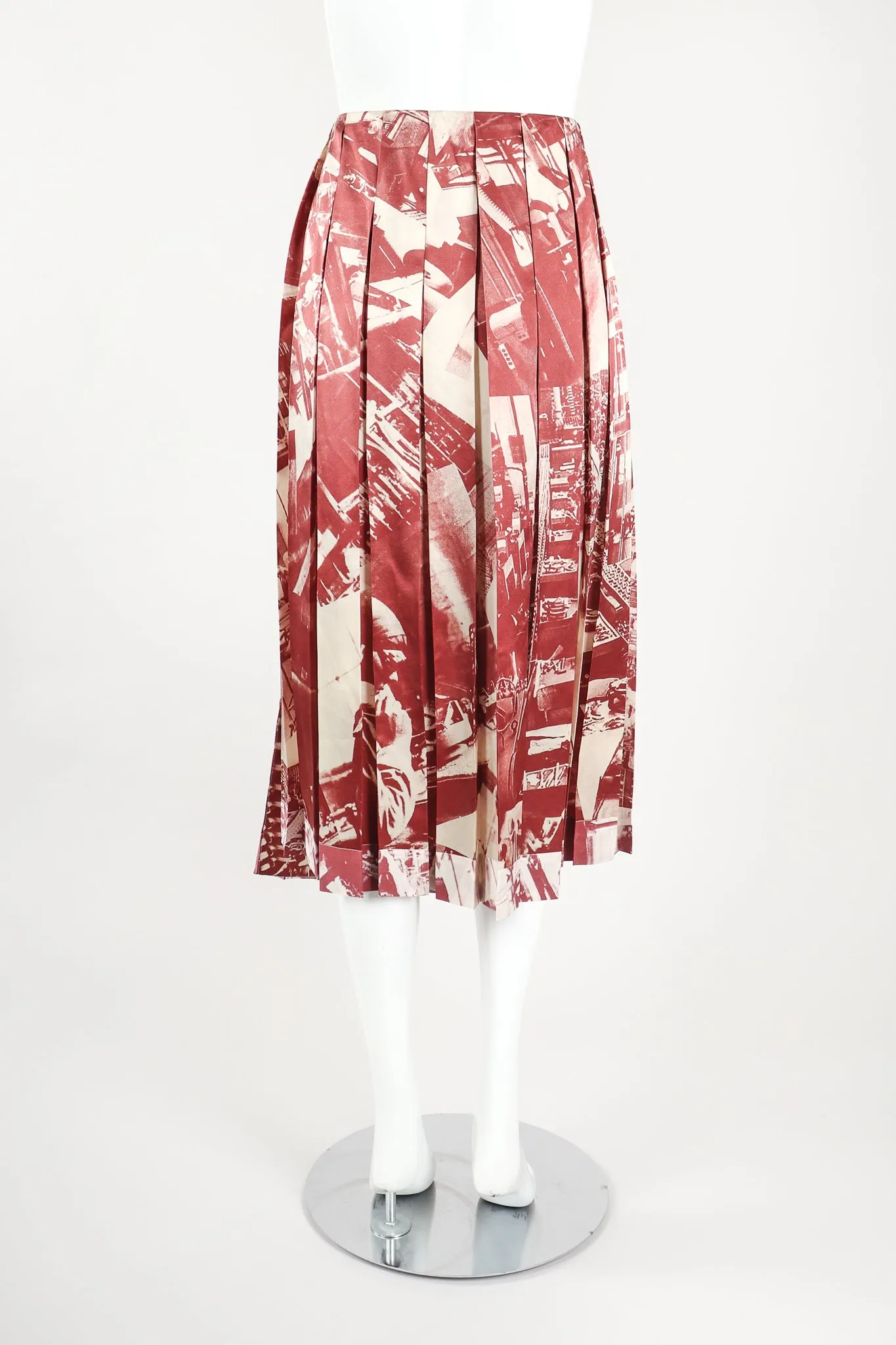 Industrial Women Pleated Skirt