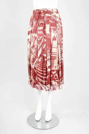 Industrial Women Pleated Skirt