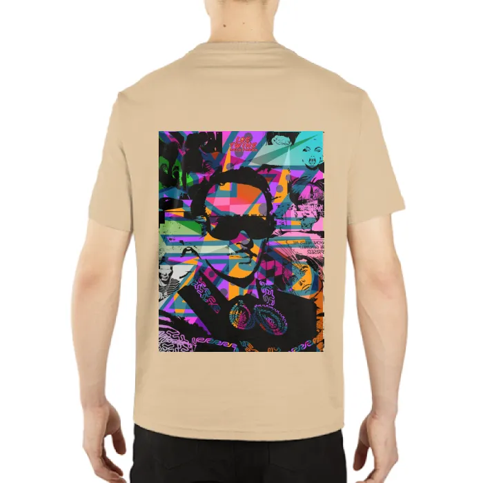 Infante DeLa Parra Men's  Casual V-Neck Short Sleeve T-Shirts