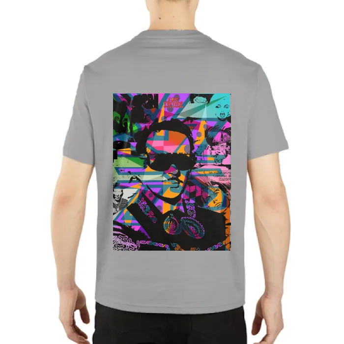 Infante DeLa Parra Men's  Casual V-Neck Short Sleeve T-Shirts