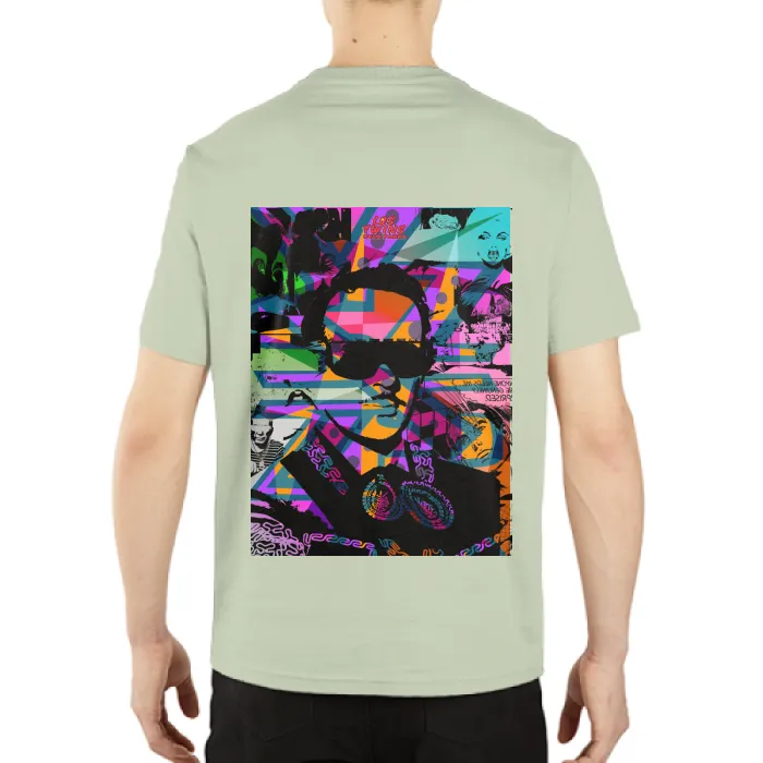 Infante DeLa Parra Men's  Casual V-Neck Short Sleeve T-Shirts