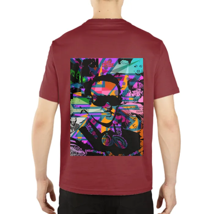 Infante DeLa Parra Men's  Casual V-Neck Short Sleeve T-Shirts