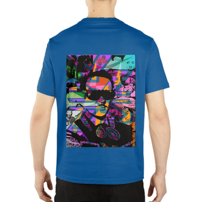 Infante DeLa Parra Men's  Casual V-Neck Short Sleeve T-Shirts