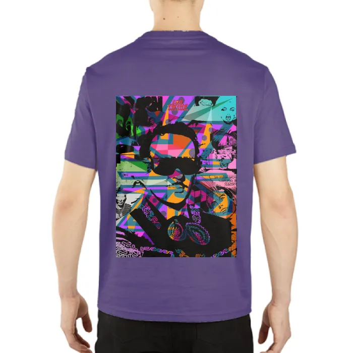 Infante DeLa Parra Men's  Casual V-Neck Short Sleeve T-Shirts
