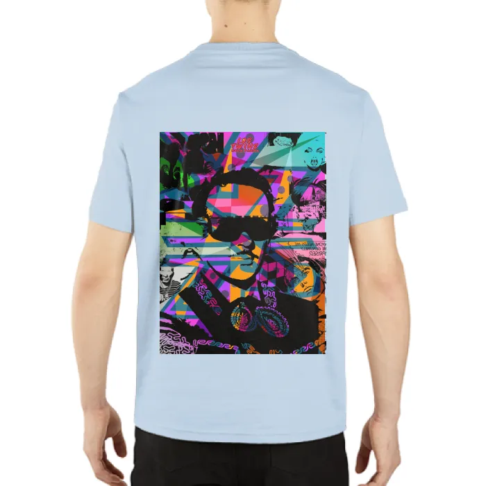 Infante DeLa Parra Men's  Casual V-Neck Short Sleeve T-Shirts