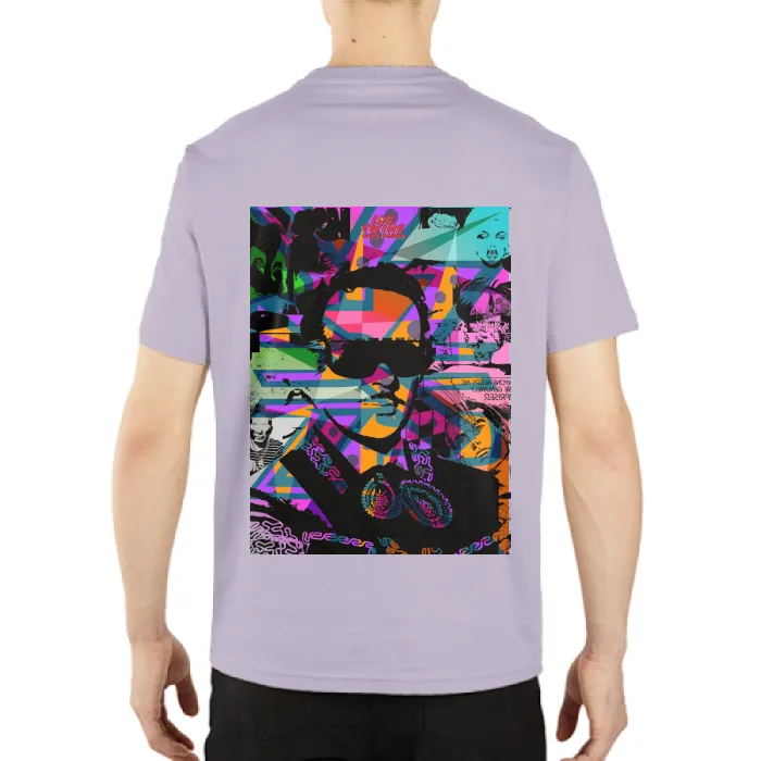 Infante DeLa Parra Men's  Casual V-Neck Short Sleeve T-Shirts