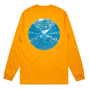 Inner Clouds / Yellow Long Sleeve T-shirt